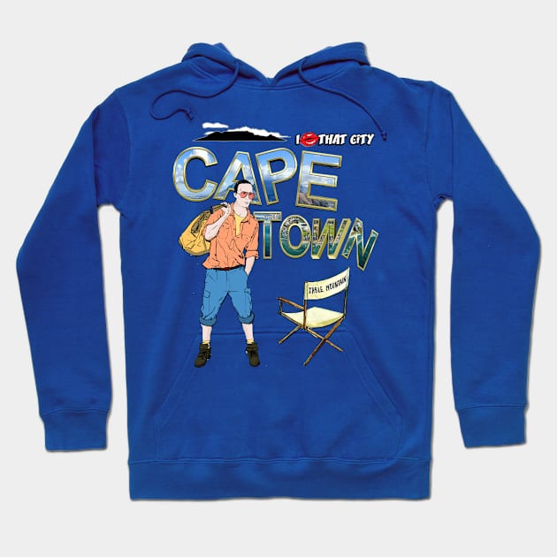 I've been to Cape-Town Hoodie by Just Kidding by Nadine May